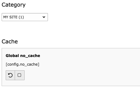 The Constant Editor showing a custom category.